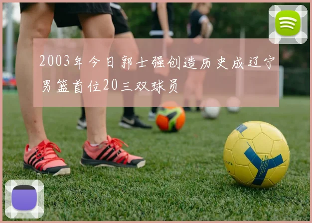 2003年今日郭士强创造历史成辽宁男篮首位20三双球员
